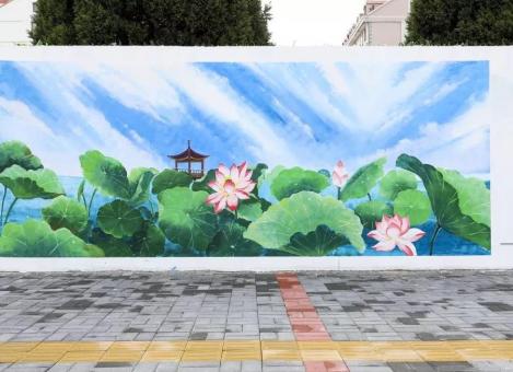 新蔡墙绘施工材料制作工艺说明
