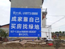 新蔡墙体广告位置选择重要性