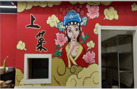 新蔡墙体彩绘的发展和应用